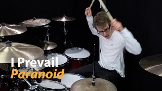 I Prevail  Paranoid PureMiND Drumcover [upl. by Brelje830]