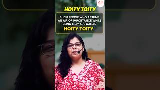 Hoity Toity Meaning  Hoity Toity Examples  Define Hoity Toity  shorts [upl. by Erodaeht]