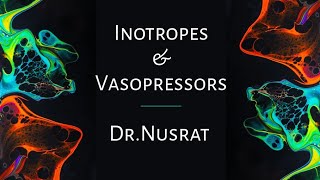 Vasopressors and inotropics in the ED By DrNasrat AlAttar [upl. by Hallvard407]