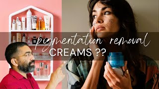 best pigmentation removal creams ingredients  creams to remove dark spots and melasma pigmentation [upl. by Lobiv]