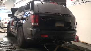 SRT8 Jeep 600whp procharged PSI PROformance dyno [upl. by Anitirhc293]