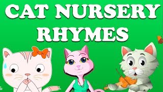 Cat Nursery Rhymes Collection  Animation Songs For Children [upl. by Imot]