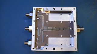 TestingTeardown of a 24 GHz 3 Way Wilkinson Power DividerCombiner from Werbel Microwave [upl. by Mcilroy]