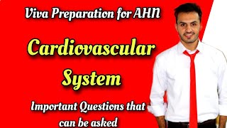 All important questions that can be asked in examination related to CARDIOVASCULAR SYSTEM  Tutor [upl. by Mccreery361]