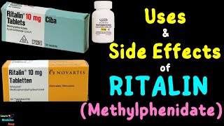 Ritalin Methylphenidate – Side Effects Uses Mechanism of Action Dosage Interactions Warnings [upl. by Ainollopa]