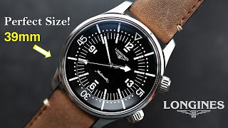 Stealth Diver The 39mm Longines Legend Diver Could Be Your Everyday Watch [upl. by Ednargel819]