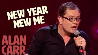 What Is The Worst New Year Resolution BEST OF ALAN CARR [upl. by Lakym]