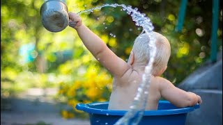 👶Baby Bathing Timeshortsyoutubelove [upl. by Eeliab]