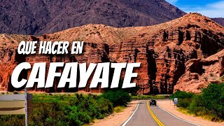 QUE HACER EN CAFAYATE  Un destino imperdible [upl. by Iak]