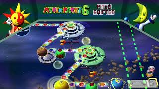 Astro Avenue Pitch Shifted  Mario Party 6 [upl. by Zolly430]