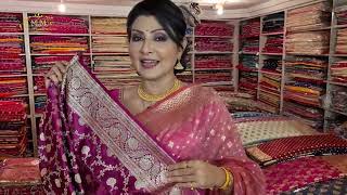 Exclusive Banarasi Collection from Adi Mohini Mohan Kanjilal [upl. by Cid]