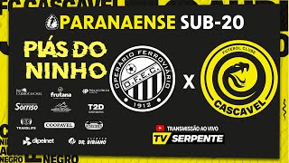 OPERÁRIO X CASCAVEL  SEMIFINAL  PARANAENSE SUB20 [upl. by Liemaj]