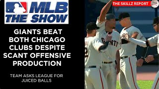 MLB The Show 22 Skillz And The Giants Knock Down Both Chicago Teams [upl. by Nosak]