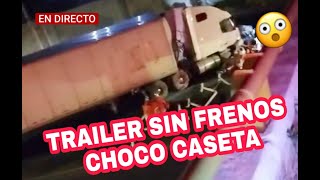 TRAILER SIN FRENOS EN CASETA [upl. by Noryd]