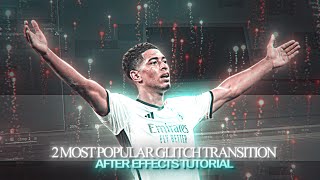 Top 2 Trending Glitch Transition Tutorials in After Effects  After Effects Tutorial [upl. by Griffie21]