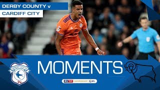 HIGHLIGHTS  DERBY COUNTY v CARDIFF CITY [upl. by Nhabois448]