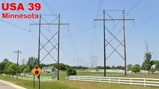 USA 39 Power lines in Minnesota 223 [upl. by Kwasi]