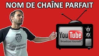 🤔 Trouver le nom parfait pour sa chaîne YouTube  4 étapes clés [upl. by Brittne]