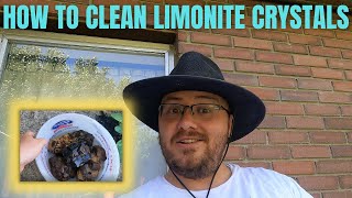 How to Clean My Limonite Pseudomorphs After Pyrite Crystals [upl. by Travers]