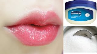 GET PINK LIPS IN JUST 2 MINUTES  100 effective  get pink lips naturally  lighten dark lips [upl. by Aigil]