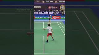 lee zii jia vs naraoka India open rally badminton [upl. by Novad]