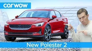 Volvos Tesla Model 3 revealed  the stunning Polestar 2 EV [upl. by Hedva]