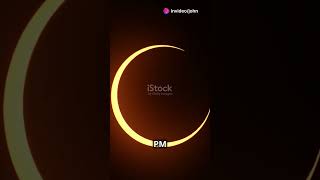 Annular Solar Eclipse Oct 2 2024 Special announcement space shorts solarsystem solareclipse [upl. by Neeluqcaj376]