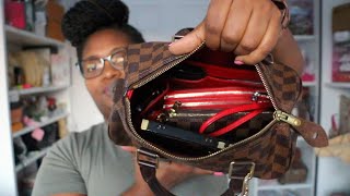 Whats In My Louis Vuitton Speedy 25 [upl. by Dayir340]