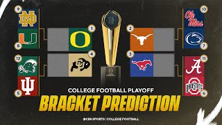 College Football Playoff PREDICTIONS Oregon over Ole Miss in the National Championship [upl. by Gough729]