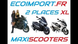 MAXI SCOOTERS  125 prix pas cher neuf le plus performant rapide puissant MAXI SCOOTER 125cc [upl. by Analos854]