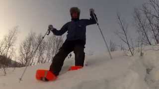 Smallfoot the inflatable snowshoes [upl. by Veradia]