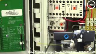 iDrive 300 Troubleshooting 1 phase 3 wire 970 0013 xxM [upl. by Desmond]