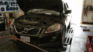 2010 Volvo XC60 T6 AWD Dyno Run Stage 1 Front View [upl. by Winnah]