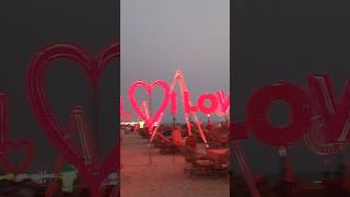 Morning vs Night beach view in Goa  Baga beach  popular beach in goa goa nightlife shorts [upl. by Mady]