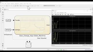 Gearshiftlogic In StateMachine Simulink [upl. by Gernhard]