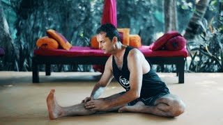 Ashtanga Yoga  Gentle Beginners Routine [upl. by Harehs394]