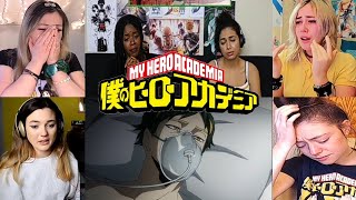 Nighteye Death  My Hero Academia Season 4 Episode 14  REACTION MASHUP [upl. by Evante796]