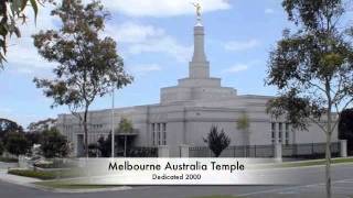 LDS Music  Temples Around The World [upl. by Anoyek]