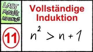 Vollständige Induktion  Aufgabe 11  Unsere erste Ungleichung [upl. by Atsylac]