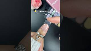 Nails for STRICT schools 😏 nailart nails naildesign manicure nailtech nailtutorial gelnails [upl. by Repooc]