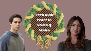 Teen wolf react Stiles amp Malia [upl. by Puri]