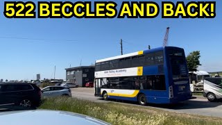 522 BECCLES TO ALDEBURGH  CB [upl. by Kcirdnekel988]