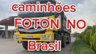 Caminhões FOTON no Brasil [upl. by Ecylahs]