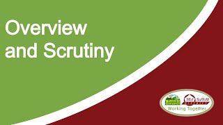 Babergh Overview and Scrutiny Committee  20 November 2023 [upl. by Aleet]