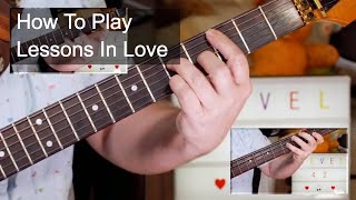 Lessons In Love Level 42 Guitar amp Bass Lesson [upl. by Oriel172]