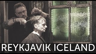 💈 Haircut Experience at Hárskeri Almúgans  Common Joes Barbershop  Reykjavik Iceland [upl. by Wendy1]