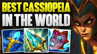 BEST CASSIOPEIA IN THE WORLD CARRIES HIS TEAM  CHALLENGER CASSIOPEIA MID GAMEPLAY  Patch 146 S14 [upl. by Claud985]