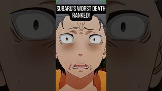 Subarus worst 💀 ranked [upl. by Ijar]