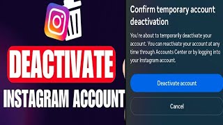 instagram deactivate kaise kare insta deactivate kaise kare  Instagram deactivate kaise kare 2024 [upl. by Aerdna]