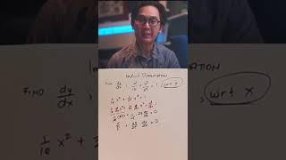 How to Perform Implicit Differentiation  Math in a Minute numberbender [upl. by Adnorrehs600]